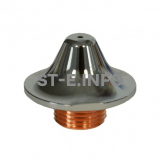 Сопло двойное хромированное 4,0 мм арт. 1572361-4.0 - st-e.info - Омск