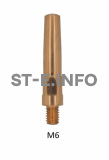 Наконечник М6*45*1,6 (для горелки qtb-500) Panasonic - st-e.info - Омск