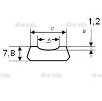 Плоские керамические подкладки С-30mm - st-e.info - Омск