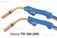Горелка для полуавтоматической сварки TBi 360-blue-ESG, поворотный корпус, длина 3 метра - st-e.info - Омск