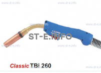 Горелка для полуавтоматической сварки TBi 260-blue-ESG, длина 3 метра - st-e.info - Омск