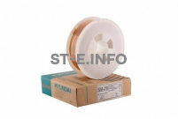 Проволока сарочная омеднённая Hyundai SM-70 (аналог СВ-08Г2С) - st-e.info - Омск