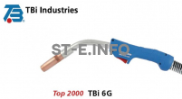 Горелка для полуавтоматической сварки TBI 6G-S-blue-ESG, длина 3 метра - st-e.info - Омск