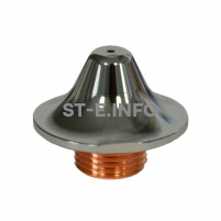 Сопло двойное хромированное 2,5 мм арт. 1572361-2.5 - st-e.info - Омск