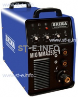 Сварочный инверторный полуавтомат BRIMA MIG/MMA 250-1 (220) - st-e.info - Омск