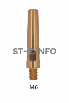 Наконечник М6*45*1,6 (для горелки qtb-500) Panasonic - st-e.info - Омск