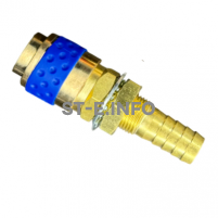 Разъем быстросъемный синий М10 - st-e.info - Омск