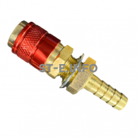 Разъем быстросъемный красный М8 - st-e.info - Омск