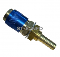 Разъем быстросъемный синий М8 - st-e.info - Омск