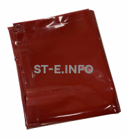 Шторка защитная 2x1.74m красная - st-e.info - Омск