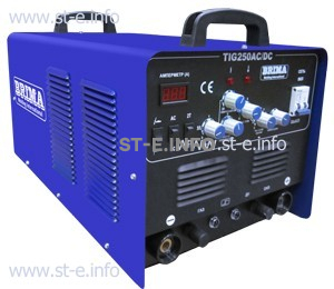 Универсальная установка аргонно-дуговой сварки BRIMA TIG 250 (220) ac/dc - st-e.info - Омск