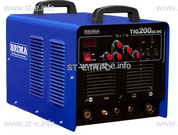 Универсальная установка аргонно-дуговой сварки BRIMA TIG 200 ac/dc - st-e.info - Омск