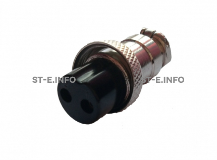 Розетка кабельная GX16-2 - st-e.info - Омск