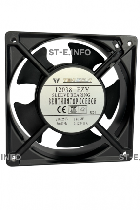 Вентилятор 12038FZY Sleeve (скольжения) 220V - st-e.info - Омск