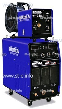Сварочный инверторный полуавтомат Brima MIG-500 - st-e.info - Омск