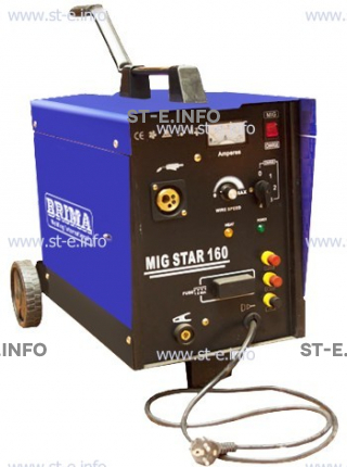Сварочный полуавтомат углекислотный универсальный Brima MIGSTAR-160 - st-e.info - Омск