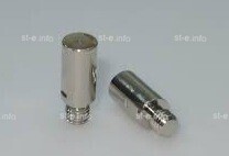Электрод для плазмотрона ERGOCUT S25, ERGOCUT S25K, ERGOCUT S45 арт. PR0105 (короткий) - st-e.info - Омск