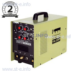 Инвертор сварочный TIG-209P DC, 220В - st-e.info - Омск